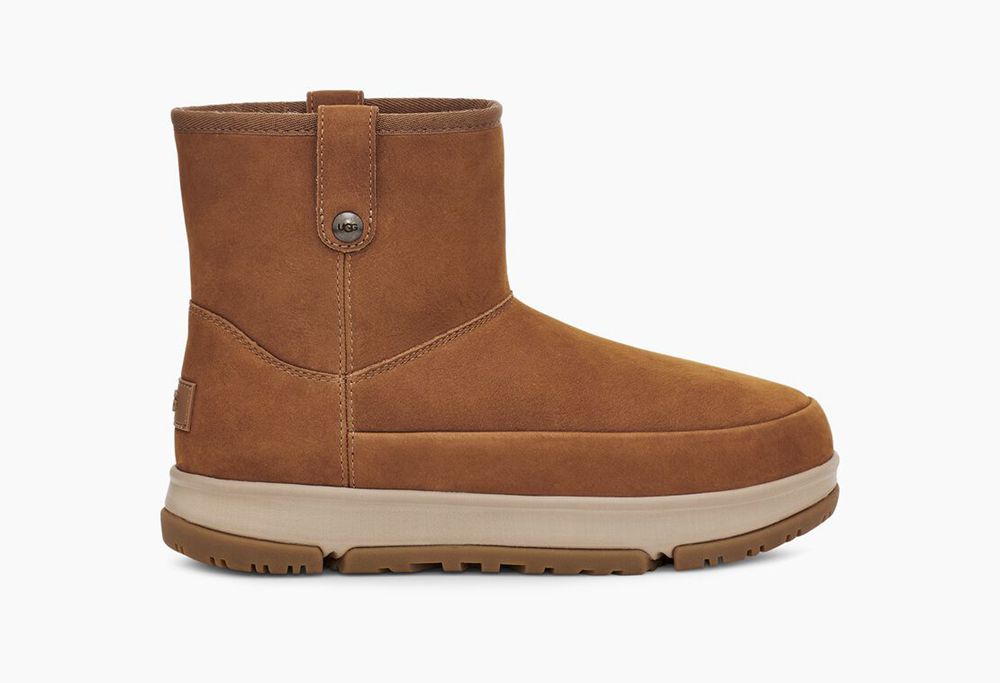 Ugg Mini Boot Womens - Ugg Classic Weather Mini Brown - 207EOQUHL